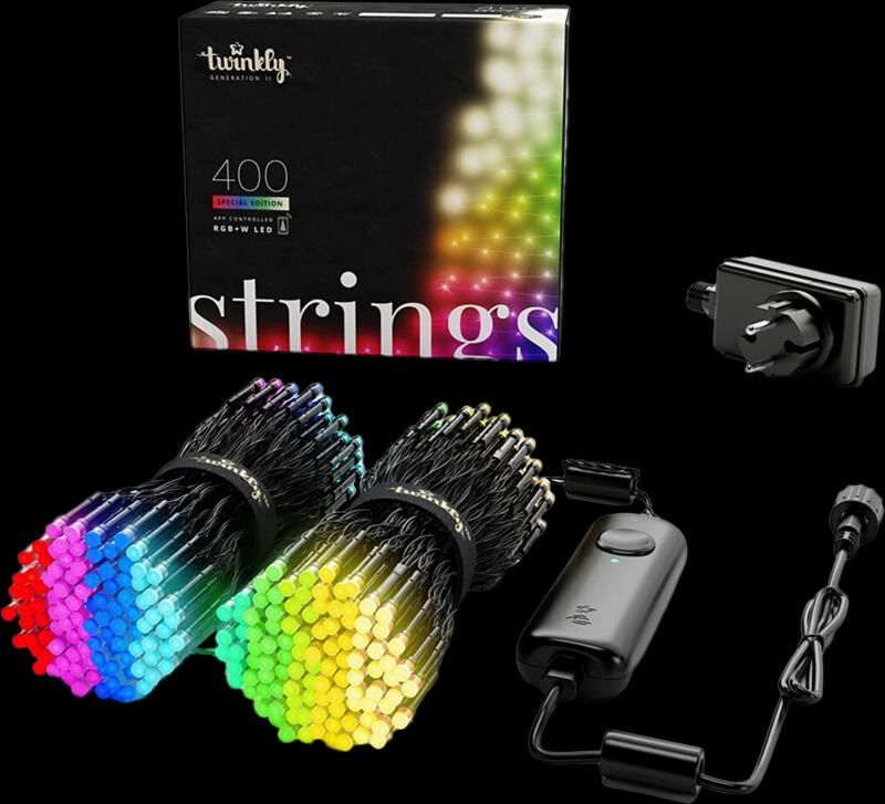 Twinkly Smart Kerstverlichting Wit en Kleur met 400 lampjes