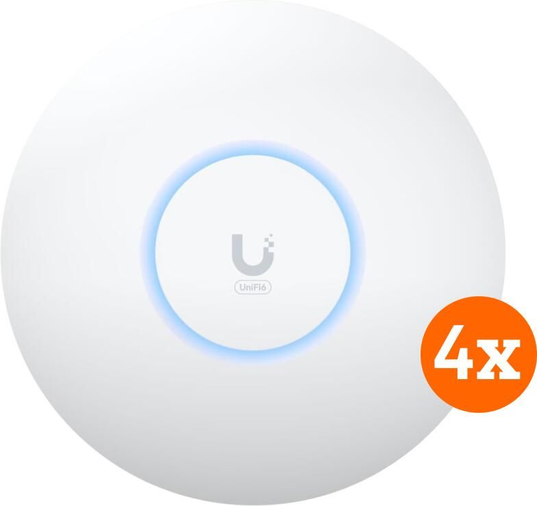 Ubiquiti UniFi U6+ 4-Pack