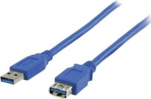 Nedis USB-Kabel | USB-A Male | USB-A Female | 5 Gbps | 2 m | 1 stuks CCGP61010BU20