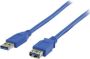 Nedis USB-Kabel | USB-A Male | USB-A Female | 5 Gbps | 2 m | 1 stuks CCGP61010BU20 - Thumbnail 1