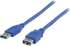 Nedis USB-Kabel | USB-A Male | USB-A Female | 5 Gbps | 3 m | 1 stuks CCGP61010BU30