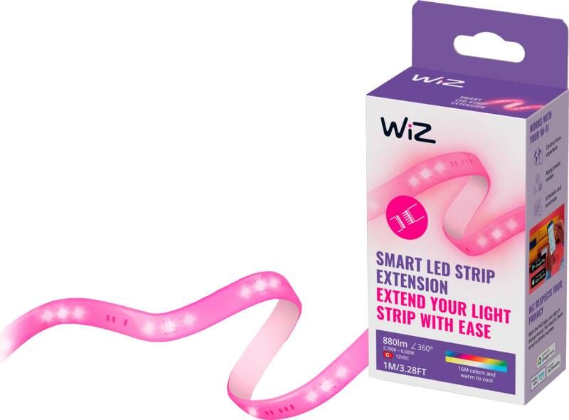 WiZ Connected WiZ Lightstrip uitbreidingsset 1 meter