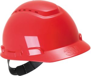 Mtools 3M helm rood met draaiknop hdpe h700nrd |