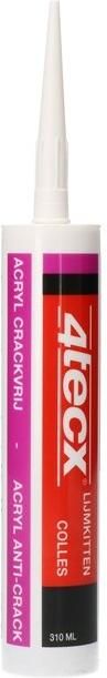 Mtools 4tecx Acrylaat kit crackvrij wit 310ml |
