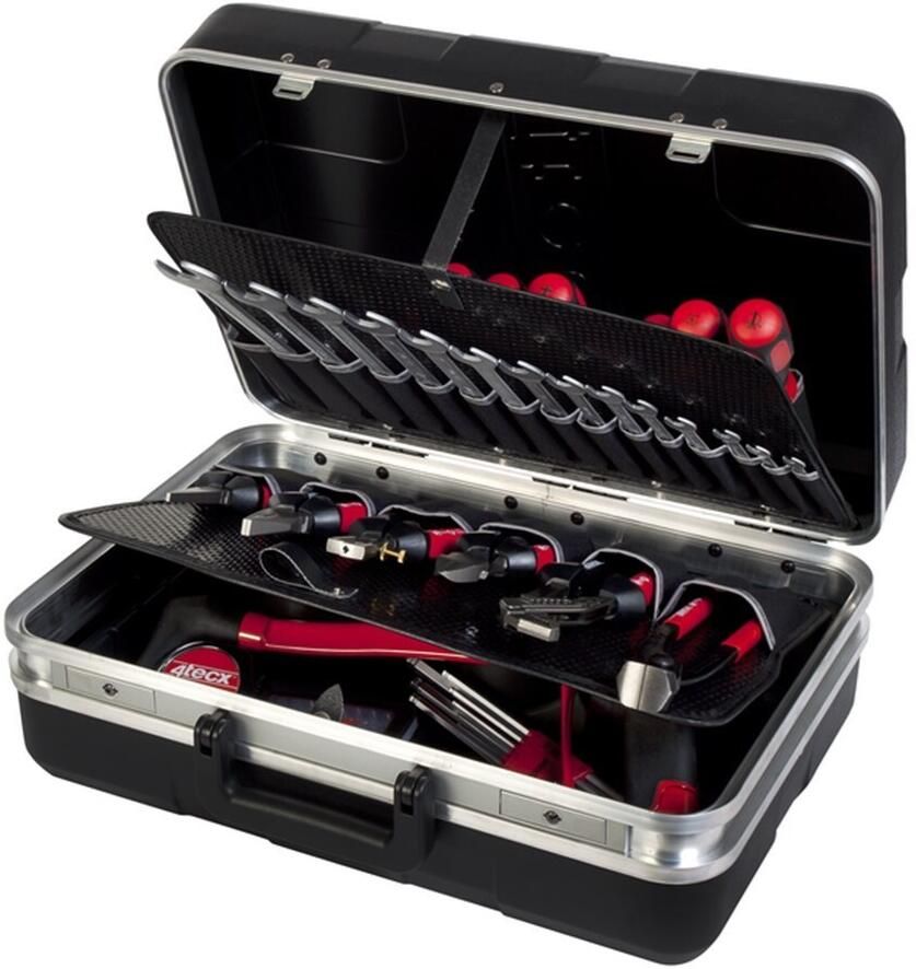Mtools 4tecx Gereedschapskoffer gevuld 35-delig |