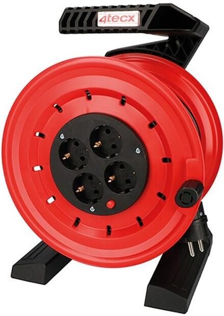 4tecx Kabelhaspel economy NL 25m HO5VV-F3G 1 5mm²