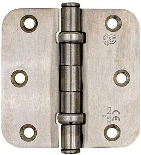 4tecx Kogellagerscharnier 76x76x2 4mm verzinkt RD