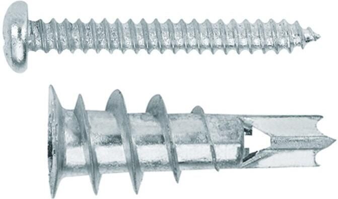 Mtools 4tecx Plug HWA zamac DIN 7981 gipsplaat 13 x 32 PH2 PH3 100 stuks |