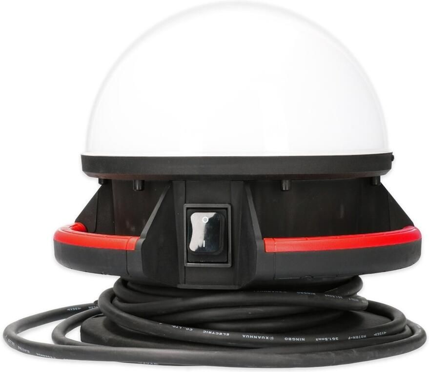 Mtools 4tecx Bouwlamp LED klasse 1 50W 4000 lumen inclusief 2 schuko |