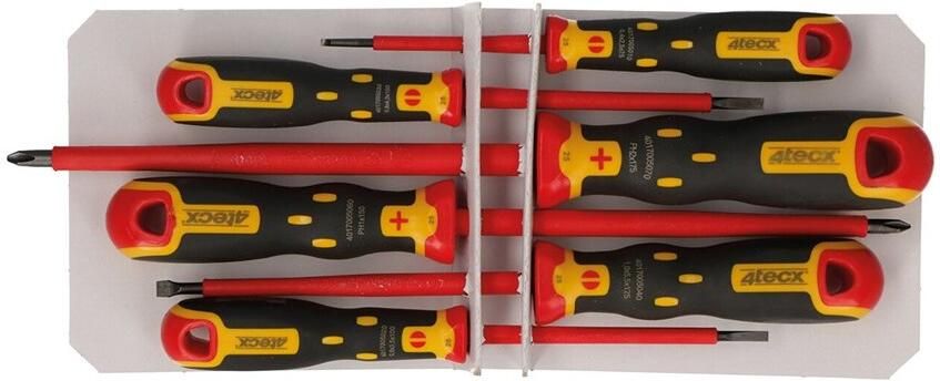4tecx Schroevendraaier set VDE 6-delig PH-gleuf