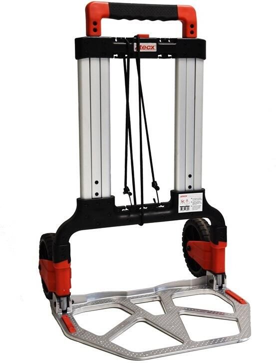 4tecx Steekwagen opvouwbaar 125 kg schep 345x485mm