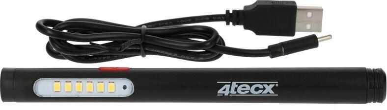 4tecx Zaklamp penled 150 lumen oplaadbaar UBC-C kabel IP20