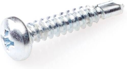 4tecx Assortiment plaatschroeven zelfborend cilinderkop + zeskantkop verzinkt 2040-delig