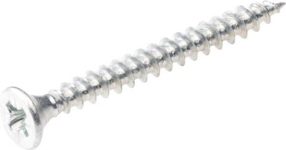 Mtools 4tecx Assortiment spaanplaatschroeven platverzonkenkop Pozidriv 1272-delig verzinkt |