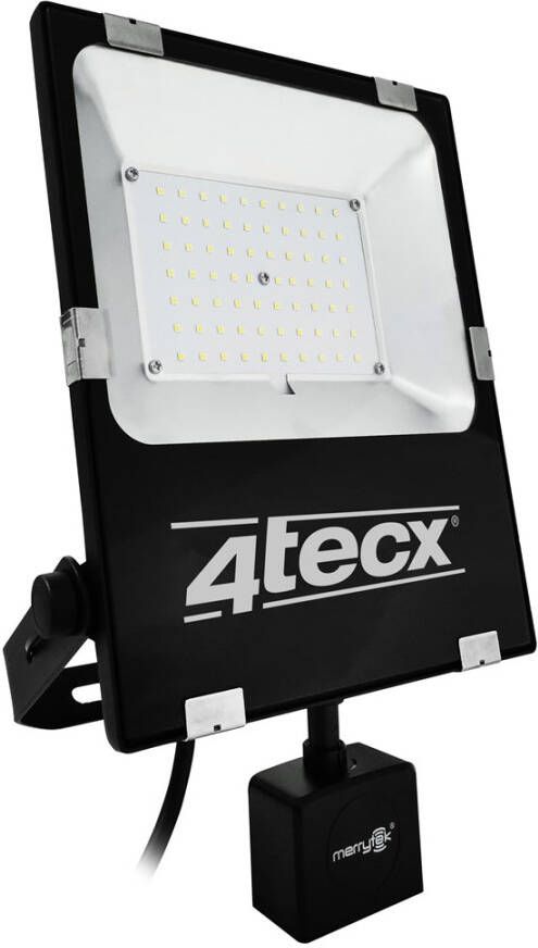 Mtools 4tecx Bouwlamp LED klasse 1 accu 20W 2800 lumen bewegingsmelder |