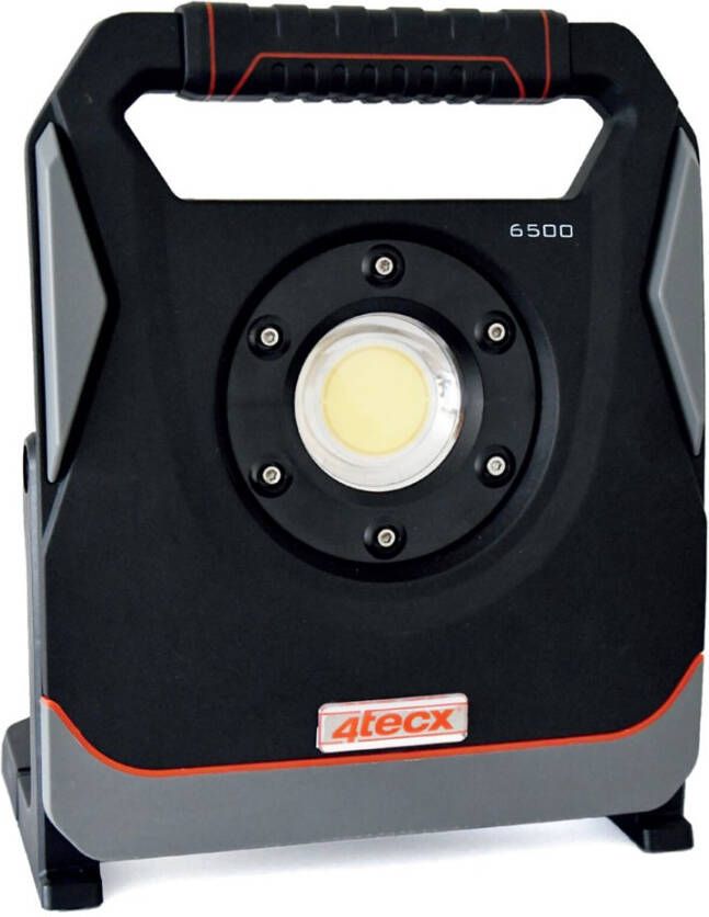 4tecx Bouwlamp LED klasse 3 multi accu 65W 6500 lumen
