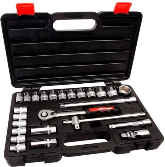 Mtools 4tecx Dopsleutelset 1 2" 25-delig |