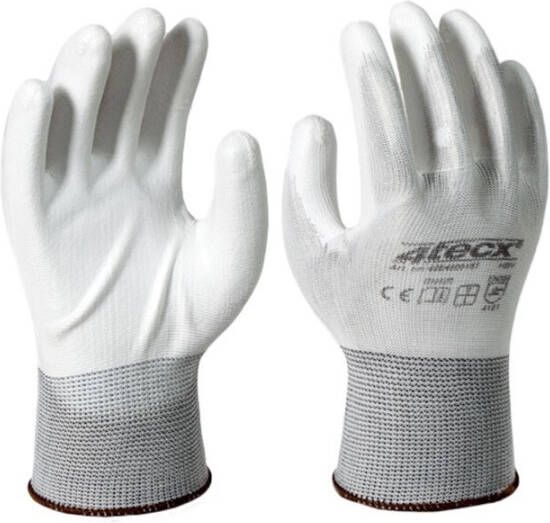 Mtools 4tecx Handschoen pu wit 3 paar |