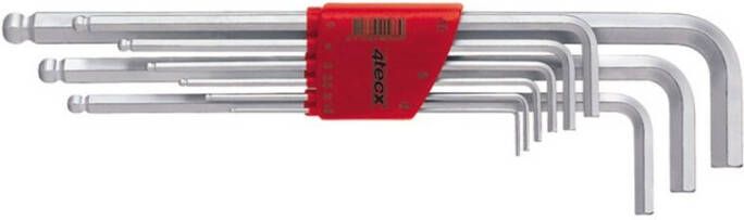 Mtools 4tecx Inbussleutelset zeskant kogelkop 9-delig 1 5 10mm |