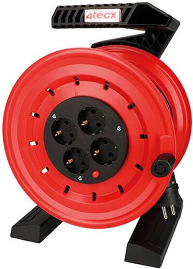 4tecx Kabelhaspel economy NL 25m HO5VV-F3G 1 5mm²