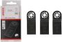 Mtools 4tecx Multizaagblad universeel 04 standaard hcs 34 x 40 mm 3 stuks | - Thumbnail 1