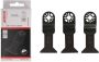 Mtools 4tecx Multizaagblad universeel 11 bi-metaal 45 x 60 mm 3 stuks | - Thumbnail 1