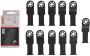 Mtools 4tecx Multizaagblad universeel 15 bi-metaal 45 x 60 mm 10 + 1 stuks | - Thumbnail 1