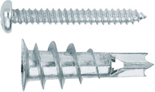 Mtools 4tecx Plug HWA zamac DIN 7981 gipsplaat 13 x 32 PH2 PH3 100 stuks |