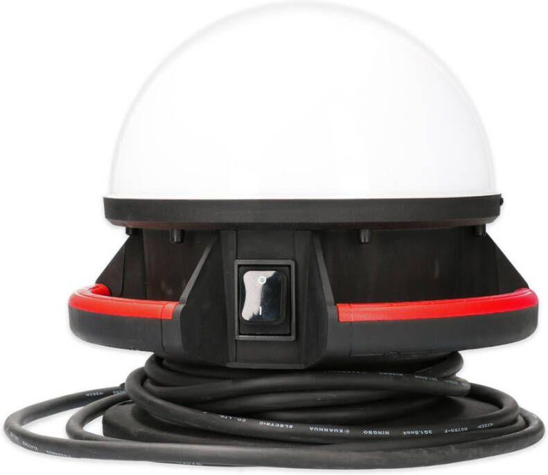Mtools 4tecx Bouwlamp LED klasse 1 50W 4000 lumen inclusief 2 schuko |