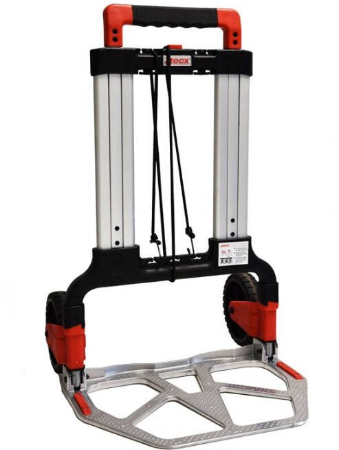 4tecx Steekwagen opvouwbaar 125 kg schep 345x485mm