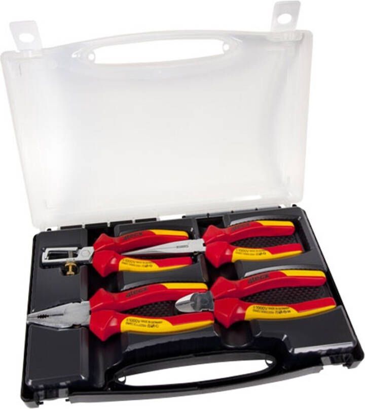 Mtools 4tecx Tangenset VDE 4-delig in koffer |