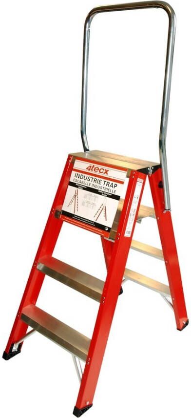 Mtools 4tecx Trap dubbel oploopbaar aluminium 2 x 5 tredes met beugel |