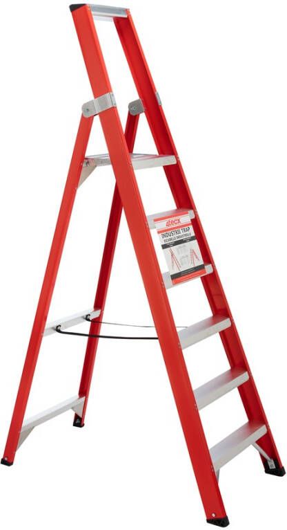 Mtools 4tecx Trap enkel oploopbaar aluminium 1 x 6 tredes |