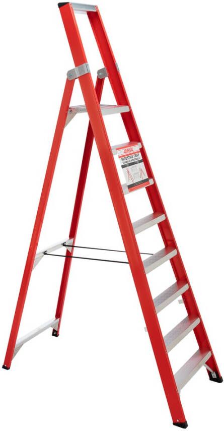 Mtools 4tecx Trap enkel oploopbaar aluminium 1 x 8 tredes |