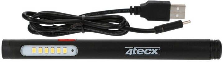 4tecx Zaklamp penled 150 lumen oplaadbaar UBC-C kabel IP20