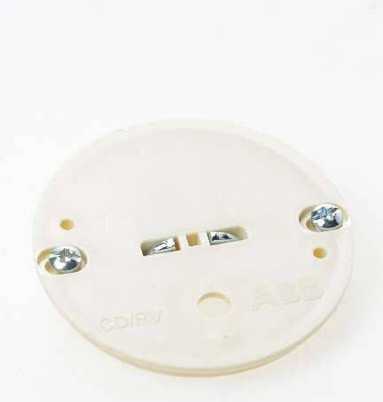 ABB Haf Centraaldoosdeksel rond