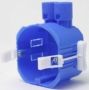 ABB Haf hollewanddoos HW 52-F XD diam 76mm kunststof blauw - Thumbnail 1