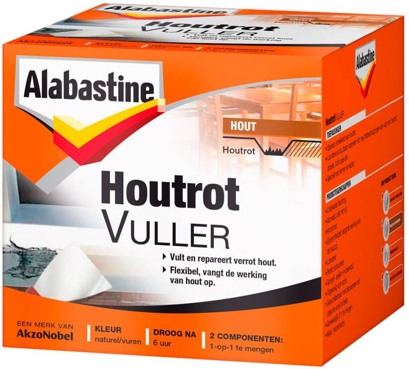 Alabastine houtrotvuller 1kg