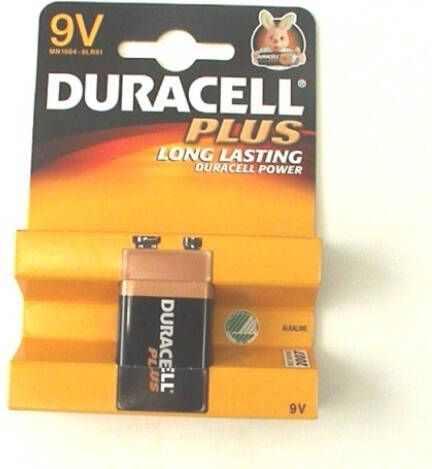 Algemeen Batterij Durac.blok 9.0v 6lr61(1)blist.