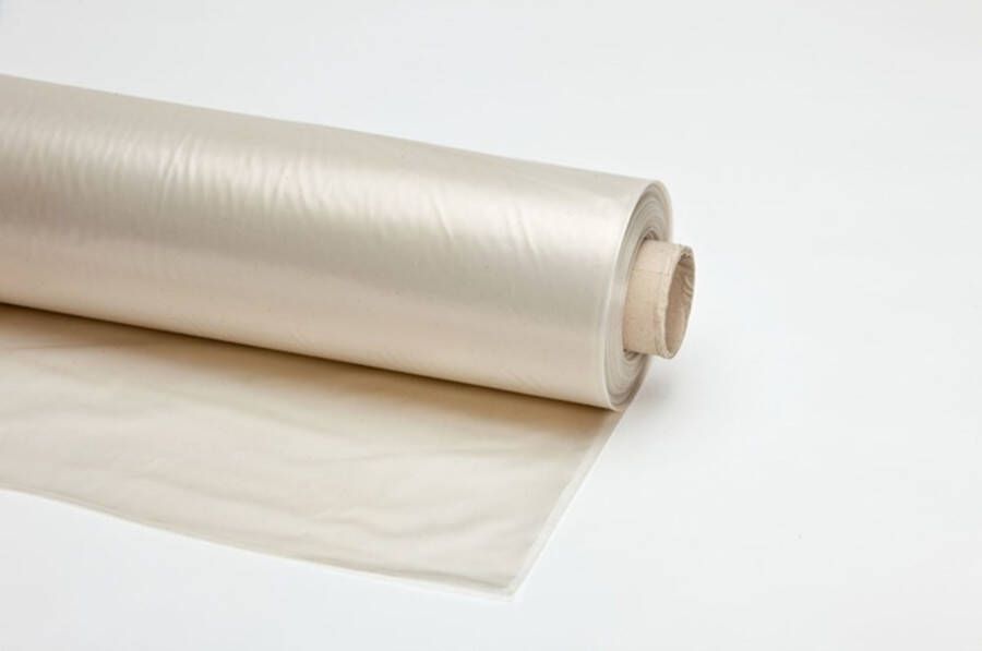 Algemeen Bouwfolie transparant 0.2x4000mm (50mtr) 180MU exacte dikte