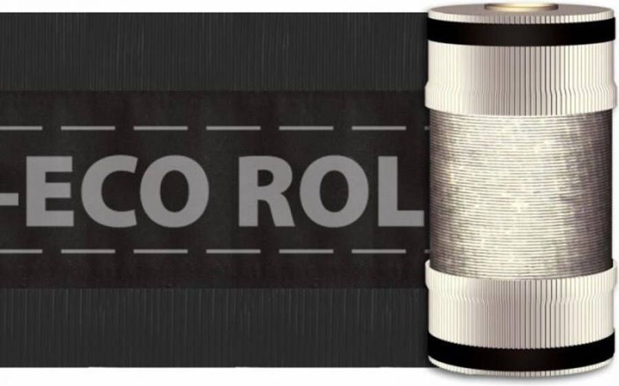 Algemeen Delta-Eco Roll ondervorst zwart 5mtrx310mm