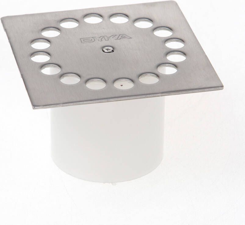 Algemeen Doucheputrooster rvs 10x10cm