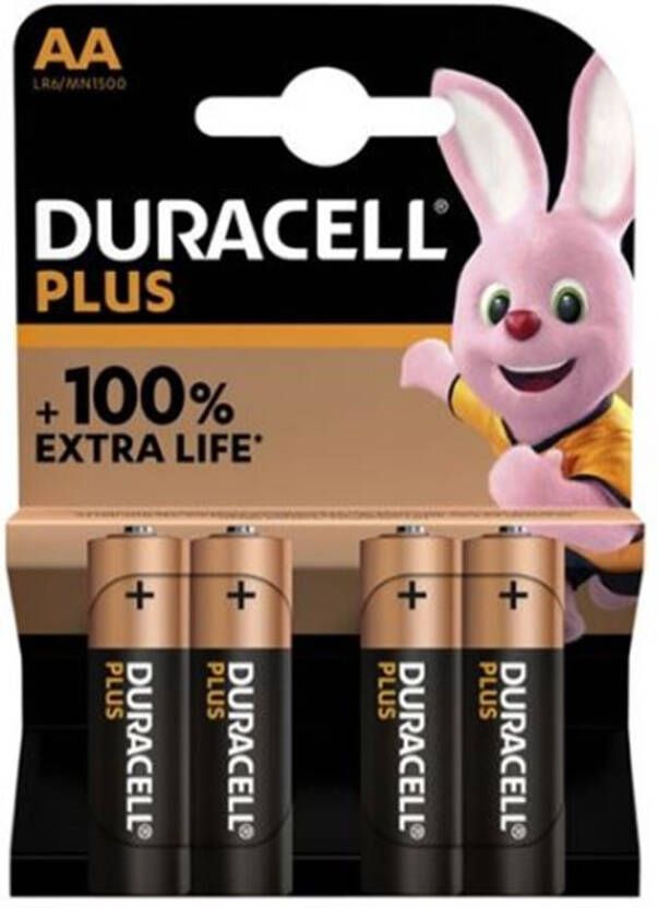 Algemeen Duracell Plus Power batterij 1.5V LR06 AA (4st)