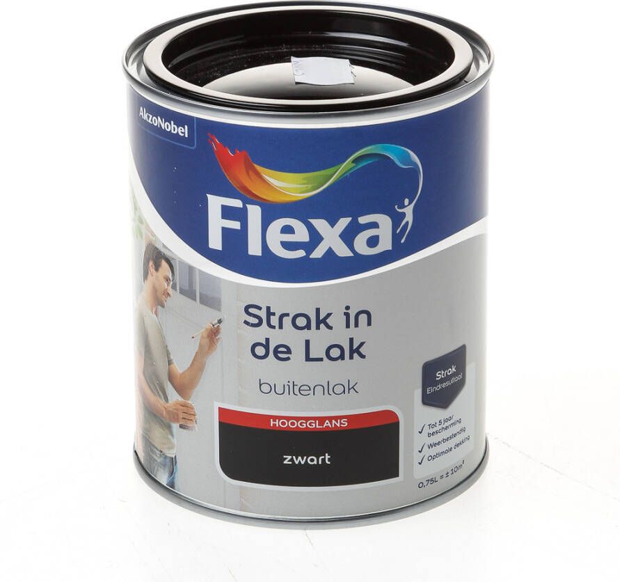 Algemeen Flexa hoogglans zwart 750ml