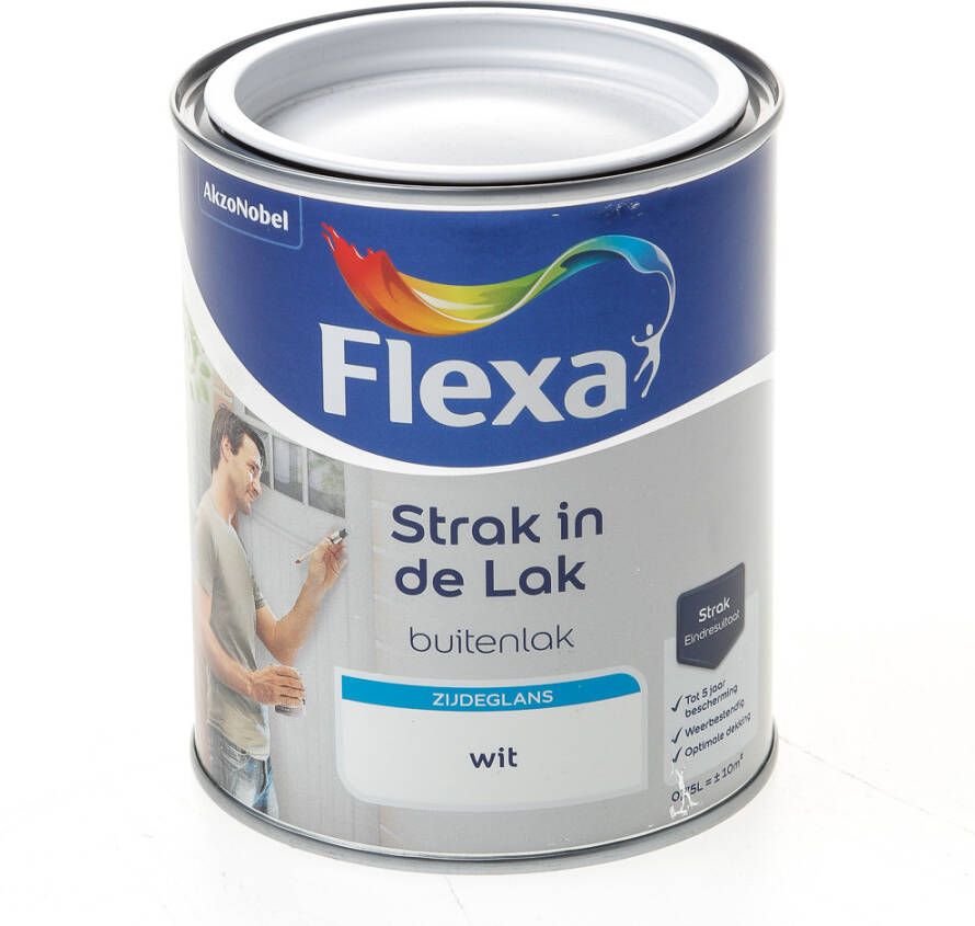 Algemeen Flexa zijdeglans wit 750ml