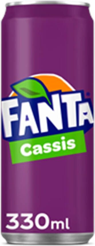 Algemeen Frisdrank Fanta cassis blik (24x33cl)
