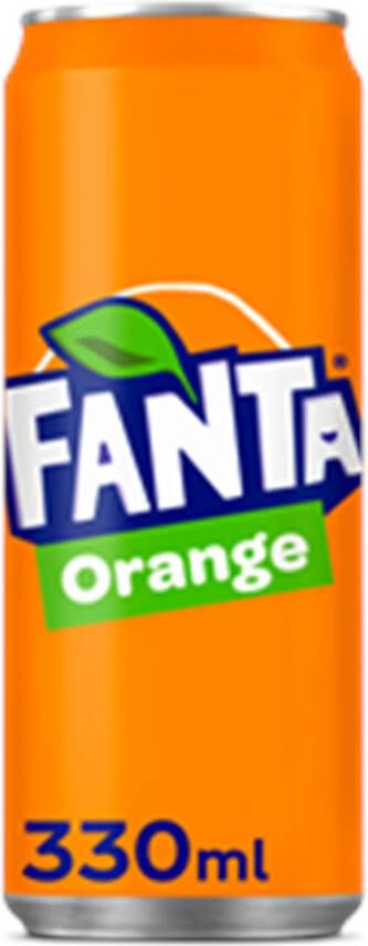 Algemeen Frisdrank Fanta Orange blik (24x33cl)