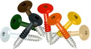 Algemeen Gevelplaatschroef rvs 4.8x25mm T20 zwart RAL9005