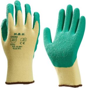 Algemeen Handschoen 9.991-latex groen extra grip mt 10 (XL)