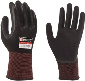 Algemeen Handschoenen nylon Touch.Grip met foam latex coating mt 08